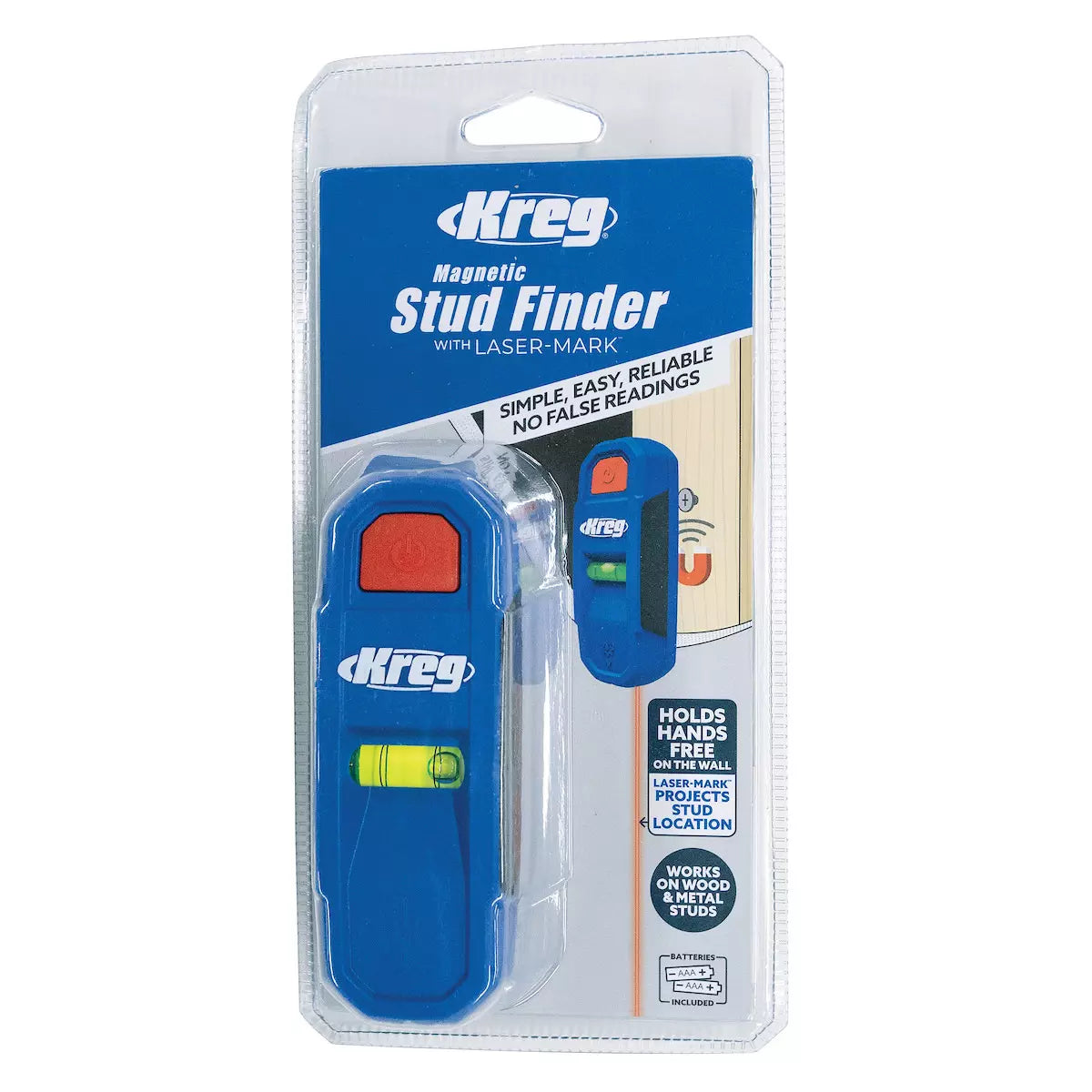 KREG KMM1000LZ - Magnetic Stud Finder With Laser-mark