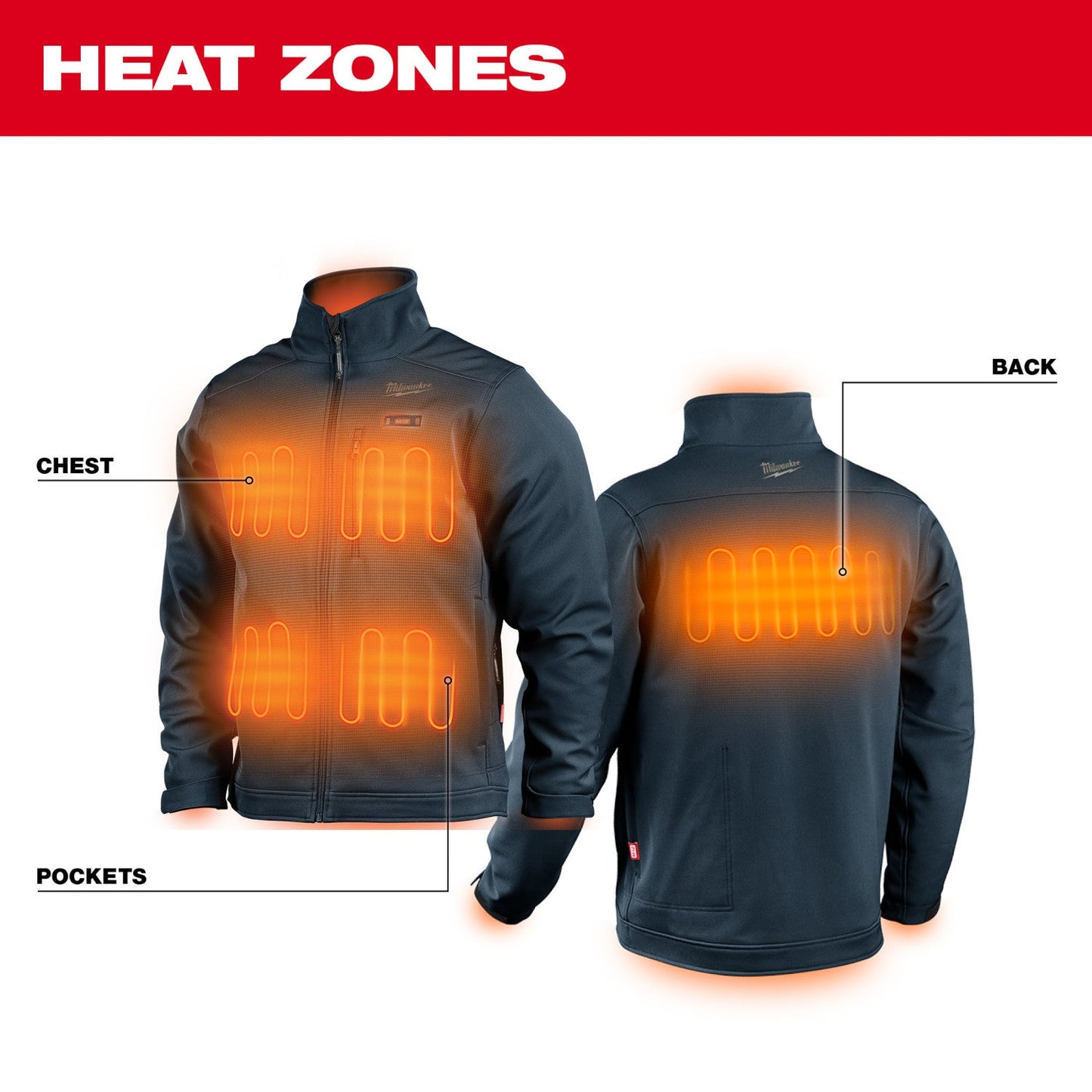 Milwauke 204 Series - M12™ Heated TOUGHSHELL™ Jacket