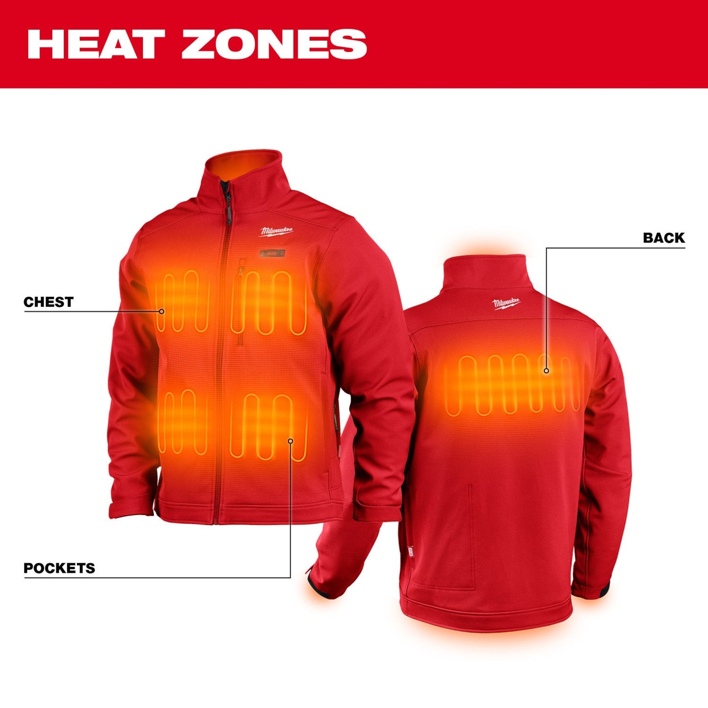 Milwauke 204 Series - M12™ Heated TOUGHSHELL™ Jacket