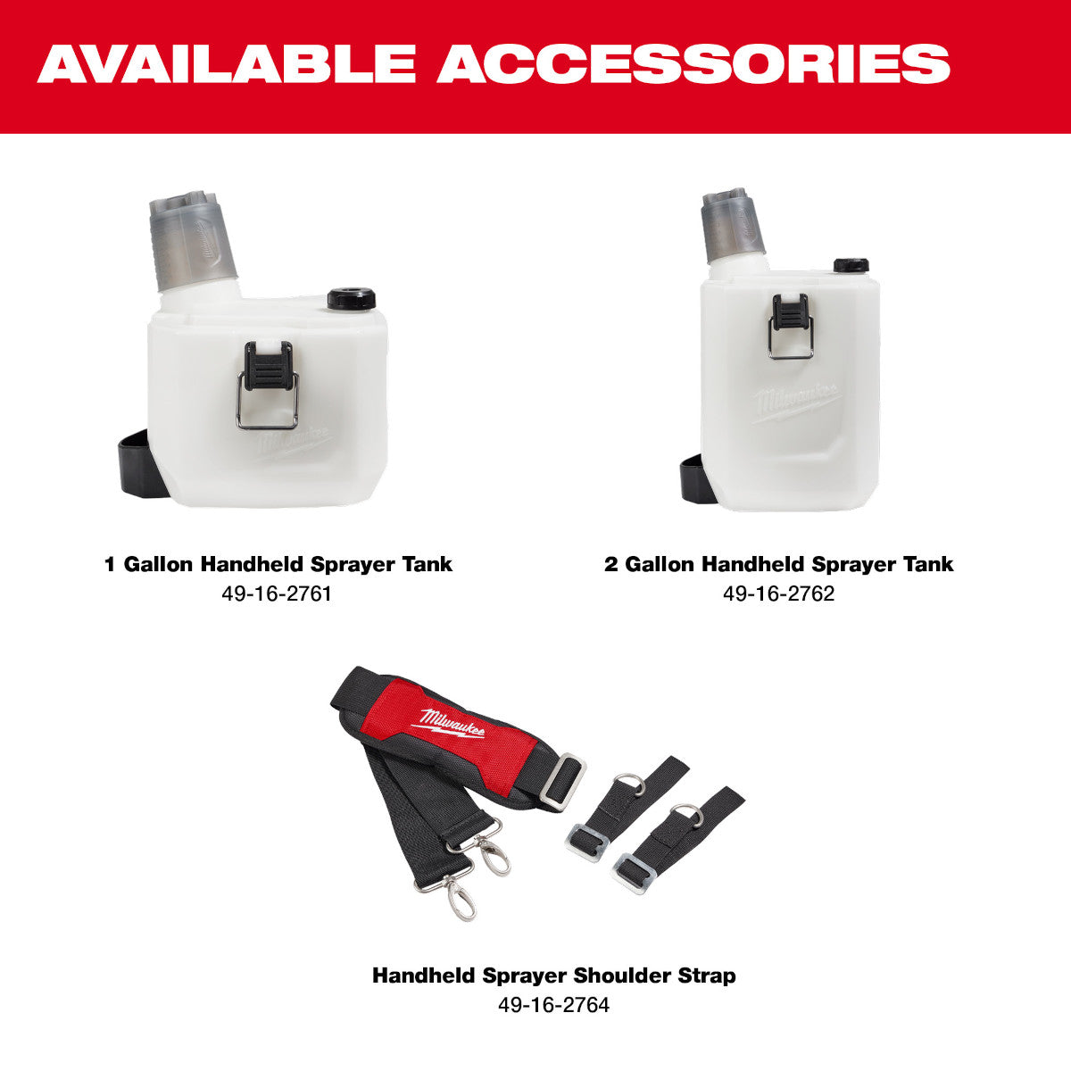 MILWAUKEE 2528-21G2  -  M12™ 2 Gallon Handheld Sprayer Kit