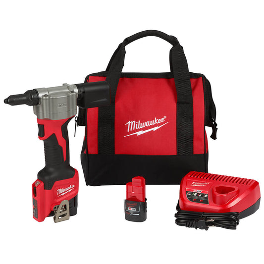 Milwaukee 2550-22  M12™ Rivet Tool Kit