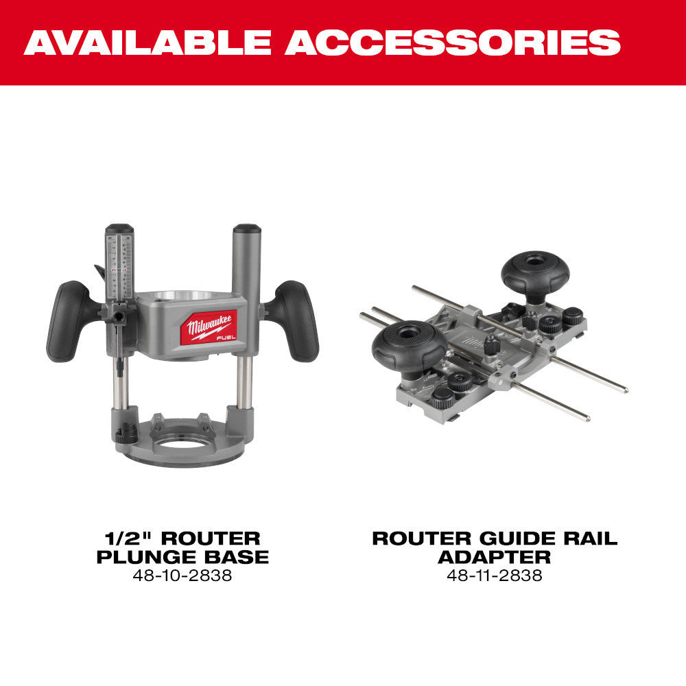 Milwaukee 2838-21  - M18 FUEL™ 1/2" Router Kit