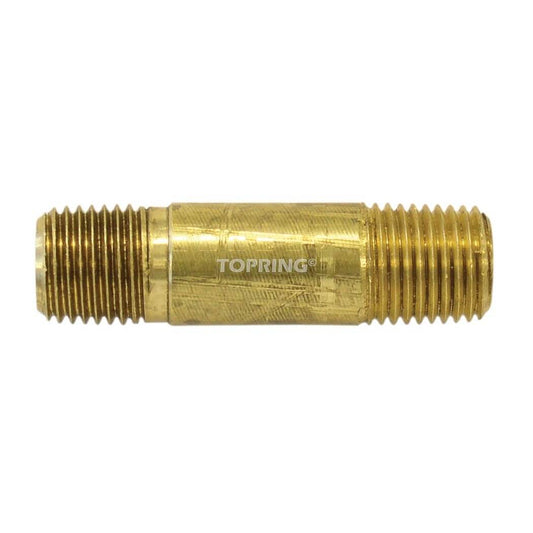 Topring 1/4"x1-1/2" Brass Nipple