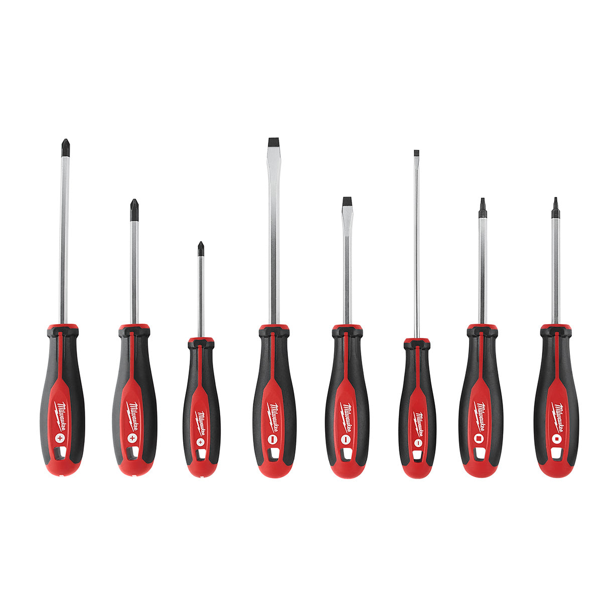 Milwaukee 48-22-2718 - 8pc Screwdriver Kit w/ Square