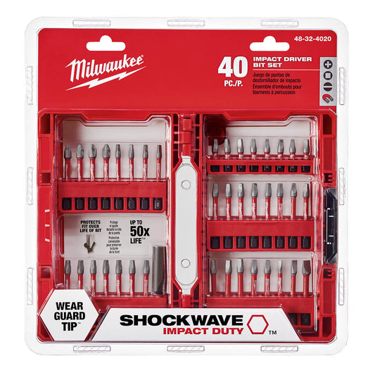 Milwaukee 48-32-4020 Impact Driver Bit Set (40 Pc.)