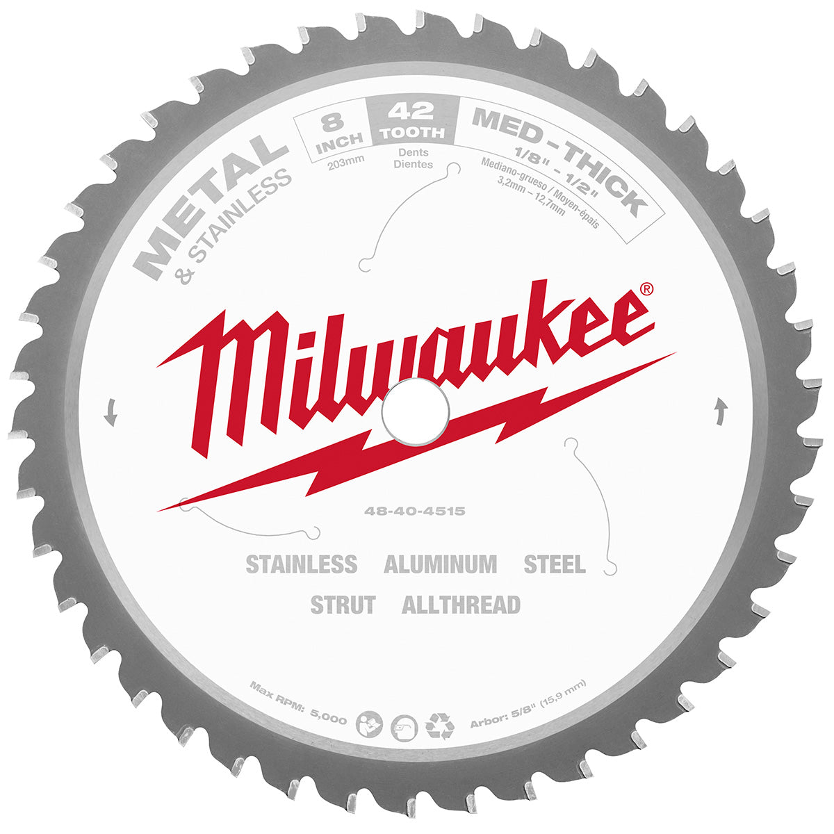 Milwaukee 48-40-4515 - Circular Saw Metal Cutting Blades