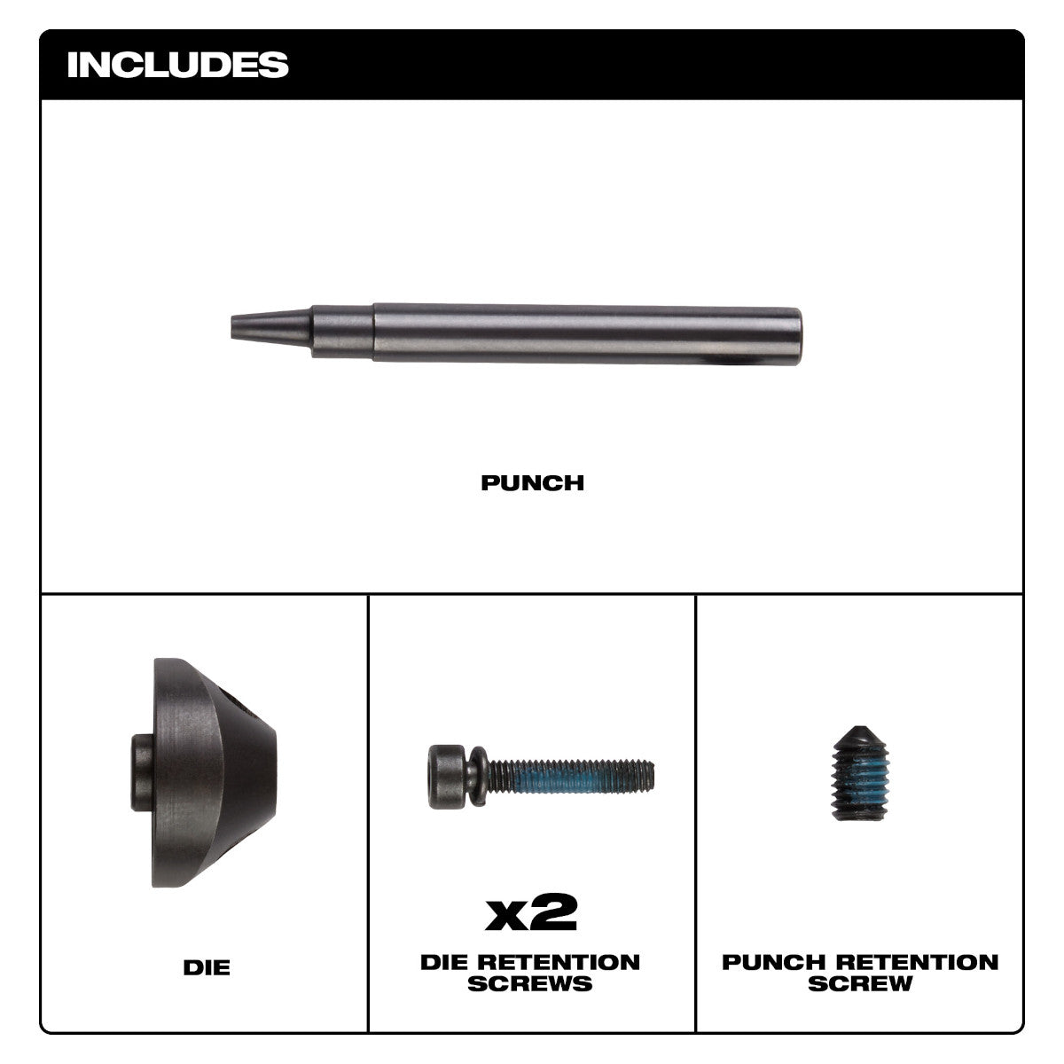 Milwaukee 48-44-0272 - M12 FUEL™ 16 Ga Nibbler Punch & Die Set