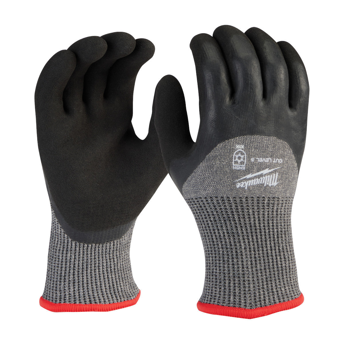 Milwaukee Cut Level 5 Winter Dipped Gloves