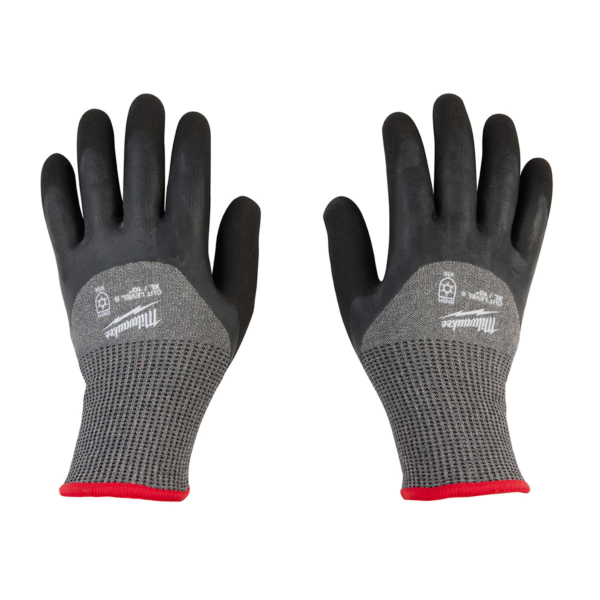 Milwaukee Cut Level 5 Winter Dipped Gloves