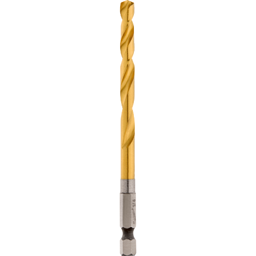 Milwaukee  48-89-4613  -   1/4" SHOCKWAVE™ RED HELIX™ Titanium Drill Bit