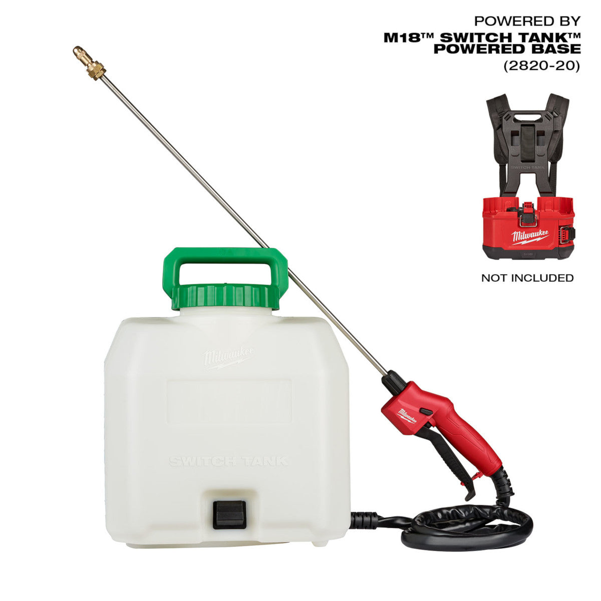 Milwaukee   49-16-28PS  -  SWITCH TANK™ 4-Gallon Sprayer Tank Assembly