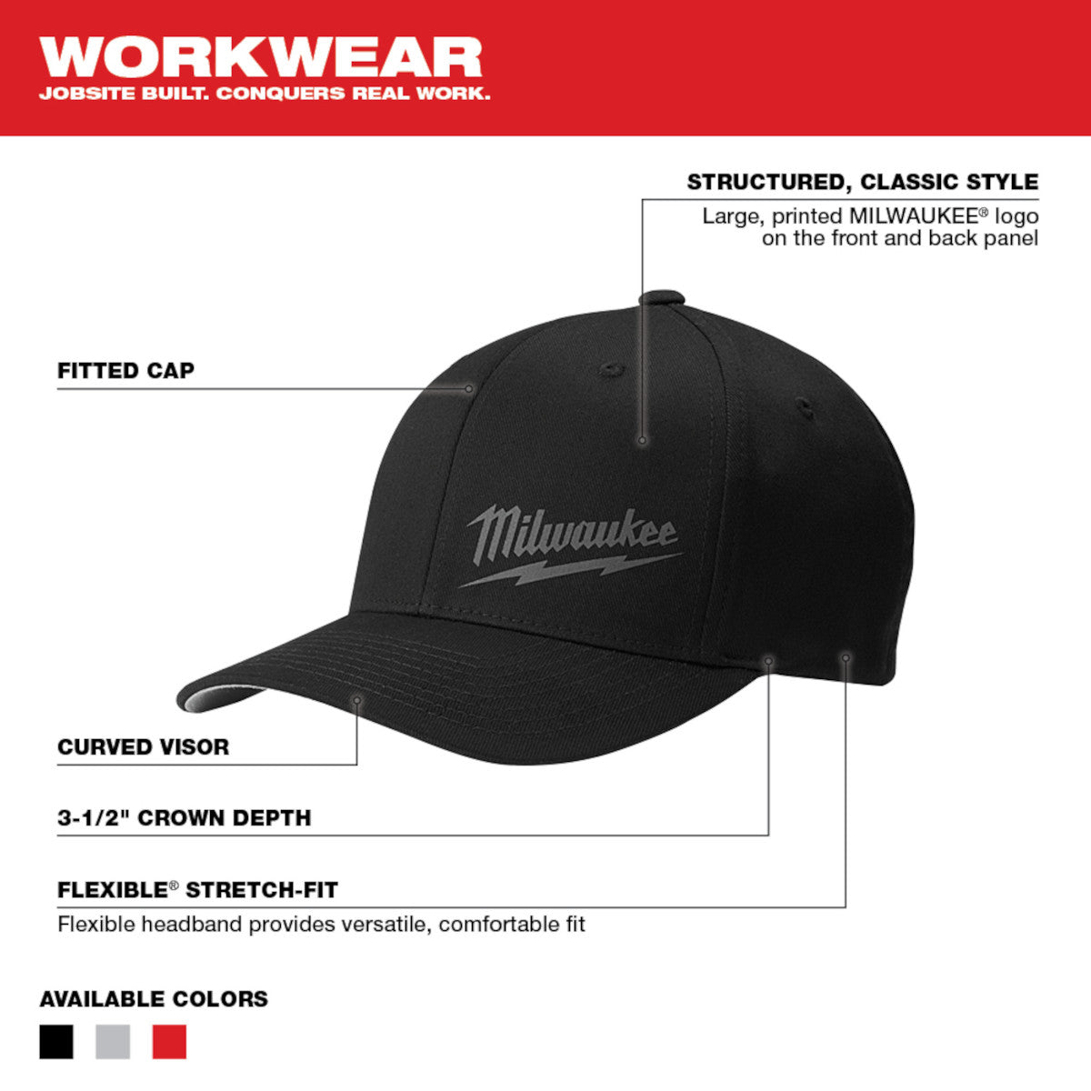 Milwaukee 504B - Fitted Hat