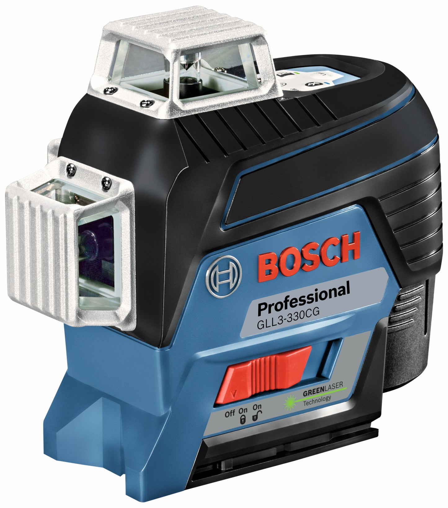 Bosch GLL3-330CG - 12V Max 360⁰ Connected Green-Beam Three-Plane Leveling and Alignment-Line Laser Kit with (1) 2.0 Ah Battery