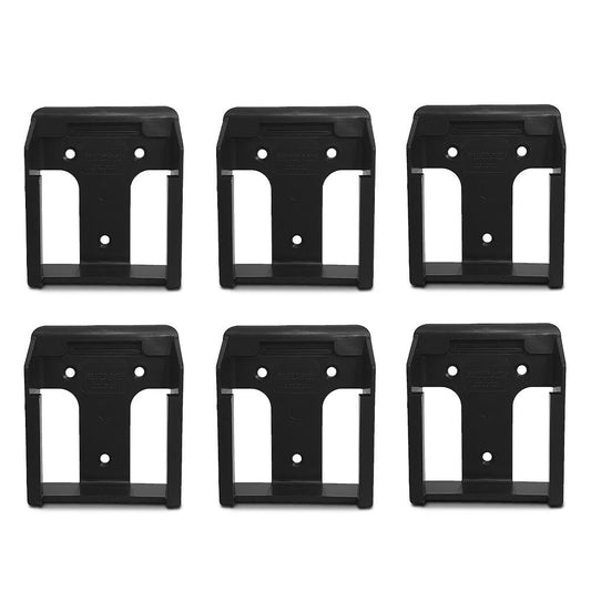 StealthMounts BM-MK40-BLK-6 6-Pack 40V XGT Makita Black Battery Mount