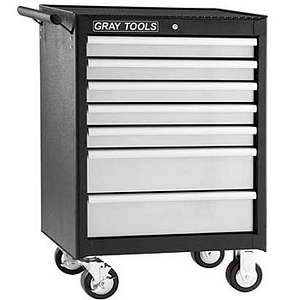 *** Gray Tools 7-Drwr Marquis Roller Cabinet 99507SB