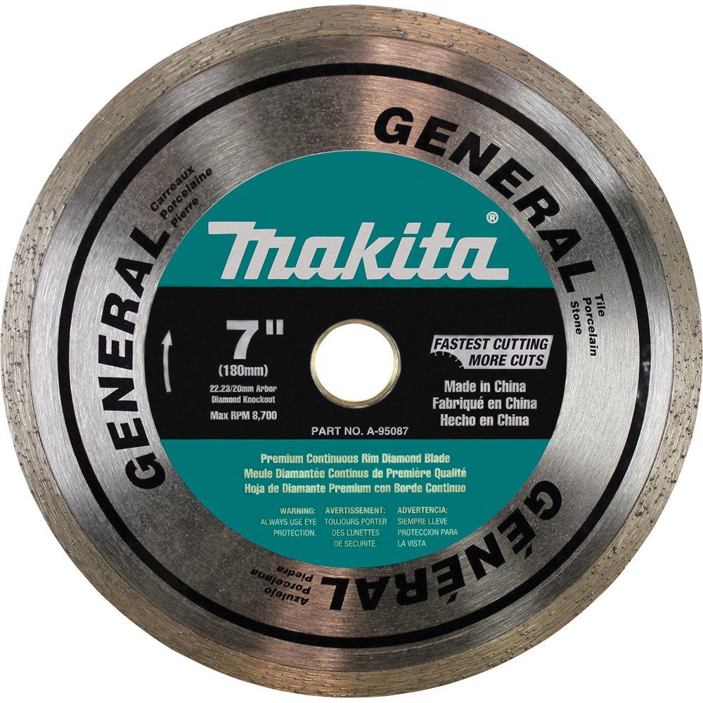 Makita A-95087 - 7" Continuous Rim Diamond Blade