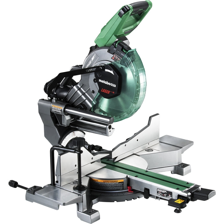 Metabo HPT C3610DRAM 36V Multi Volt 10" Dual Bevel Sliding Miter Saw With Wall Adapter