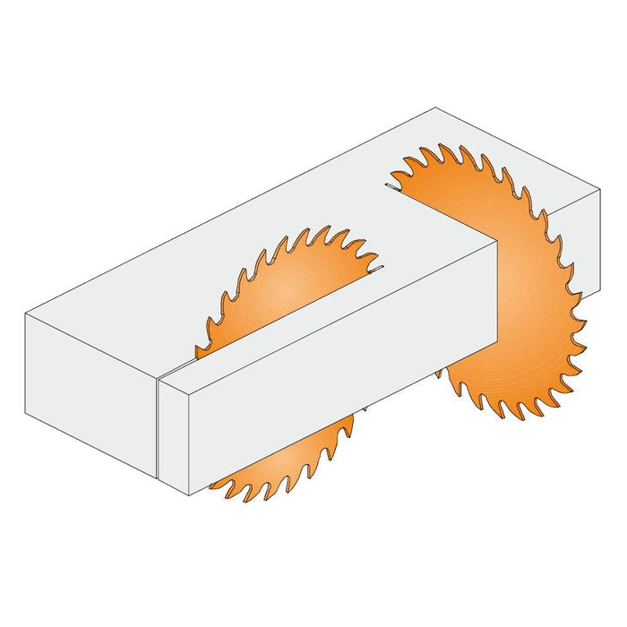 CMT 236.008.12 12" x 8T Industrial Fibre Cement Blade