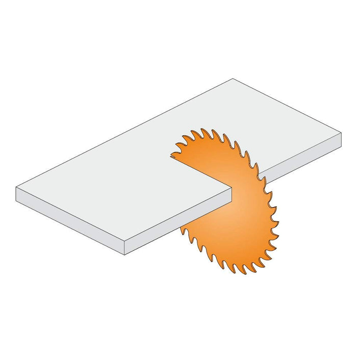 CMT 236.008.12 12" x 8T Industrial Fibre Cement Blade