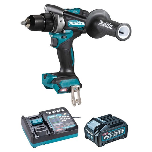 Makita DF001GM102  -  XGT 40V (4.0 Ah) MAX Li-Ion Brushless 1/2” Drill / Driver Kit