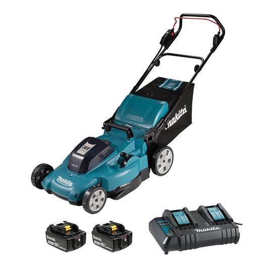 Makita DLM538CT2  -  18VX2 (5AH) 21" LAWN MOWER KIT