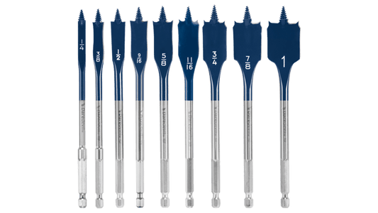 Bosch DSB5009 9 pc. Daredevil® Spade Bit Set