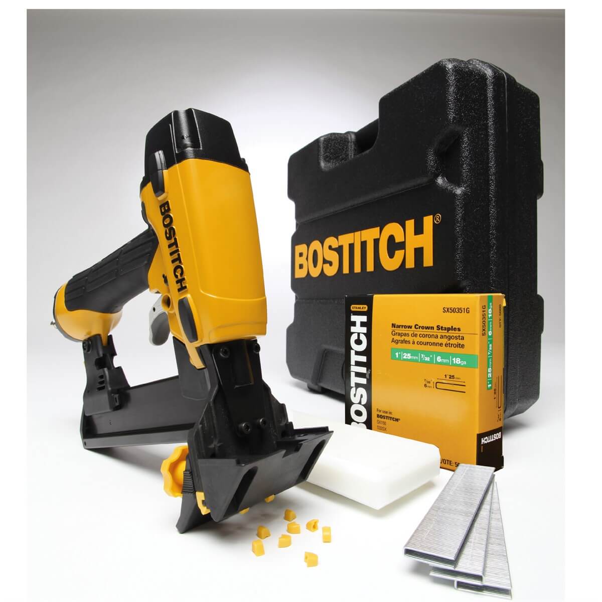 Bostitch EHF1838K 18ga Engineered Flooring Stapler