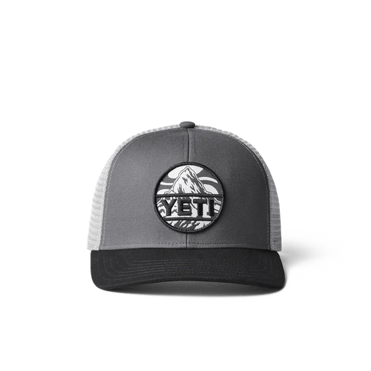 Yeti Mountain Badge Trucker Hats