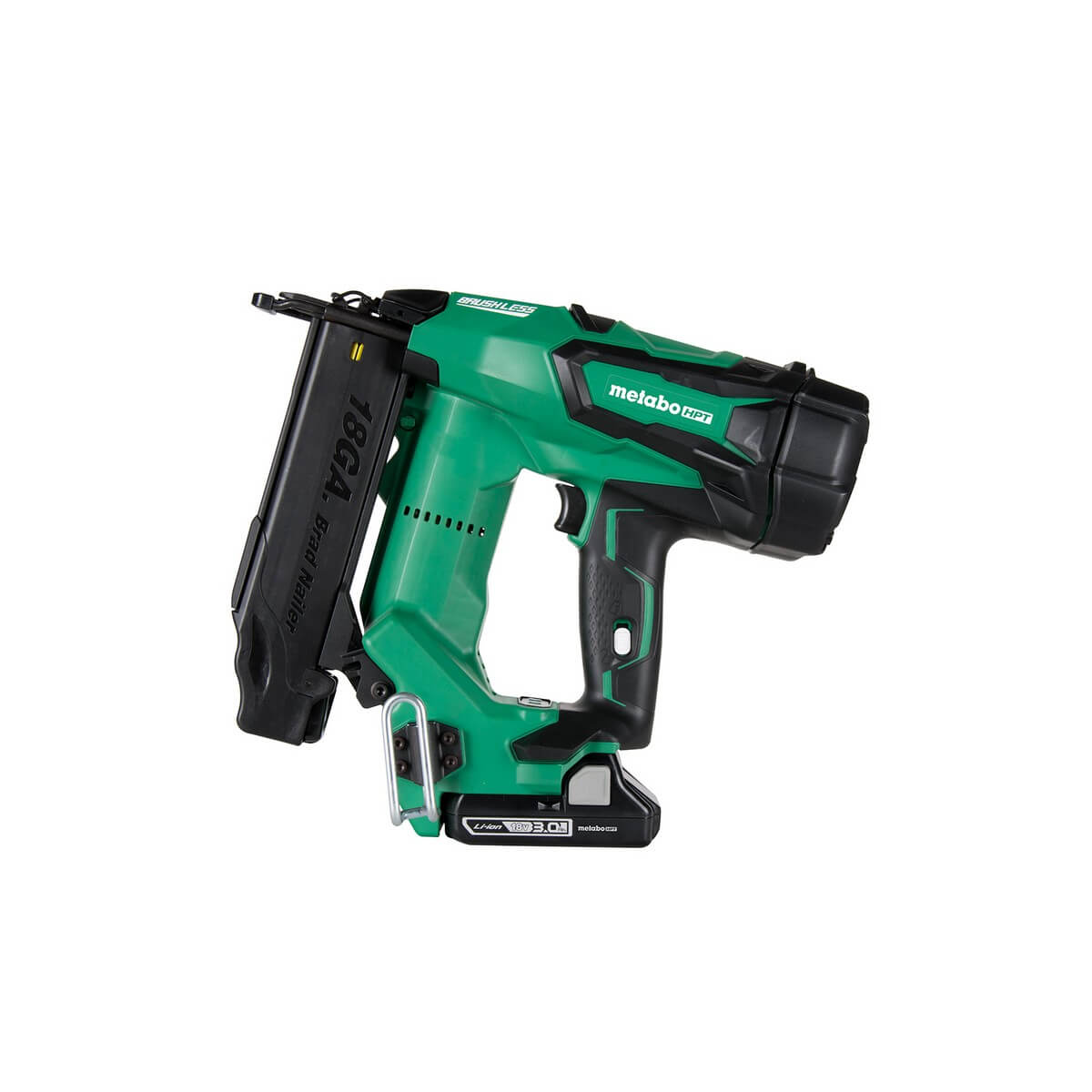 METABO NT1850DE  -  Li-Ion 18 Gauge Cordless Brad Nailer, 5/8" to 2"