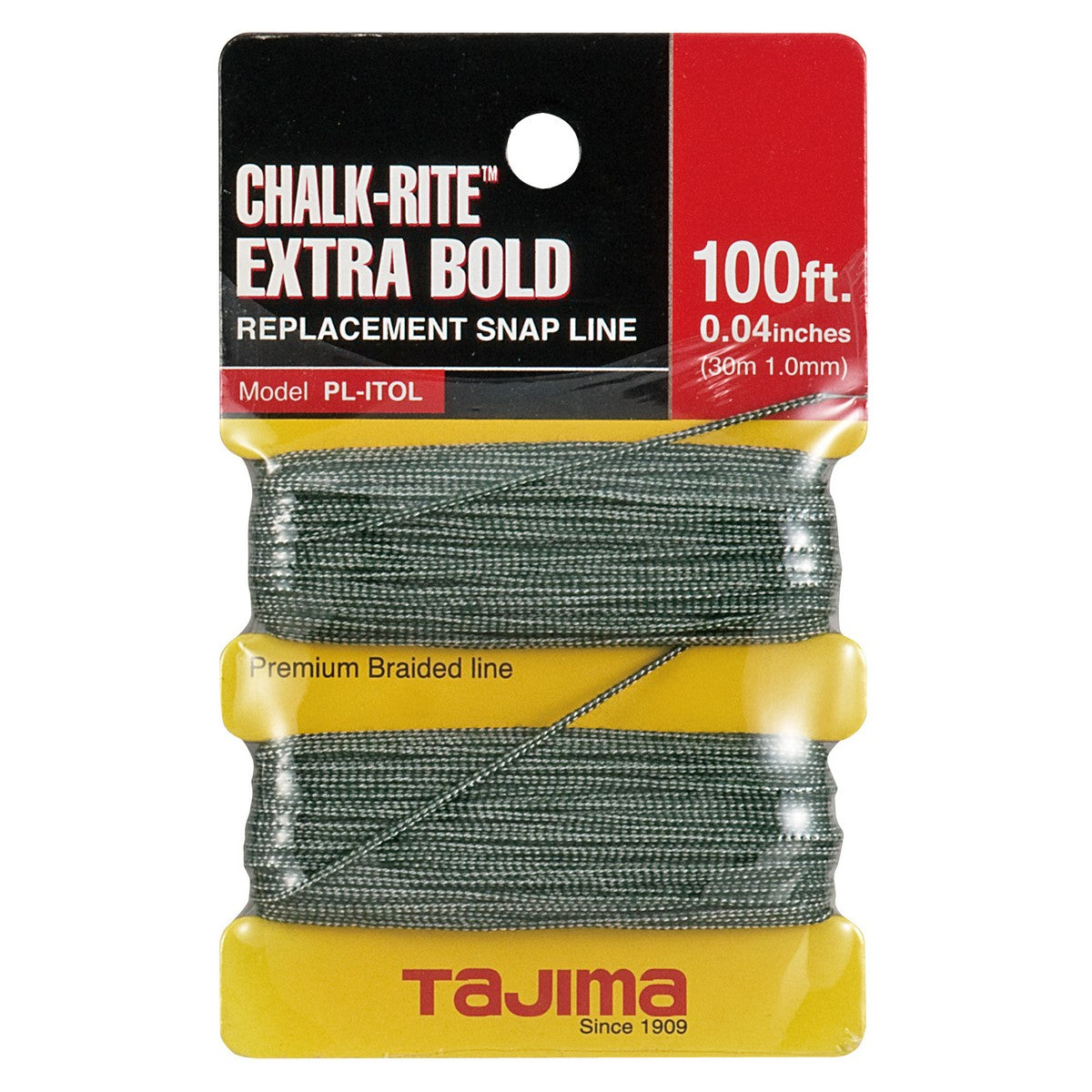 Tajima PL-ITOL - Replacement Premium Braided Line - 100'