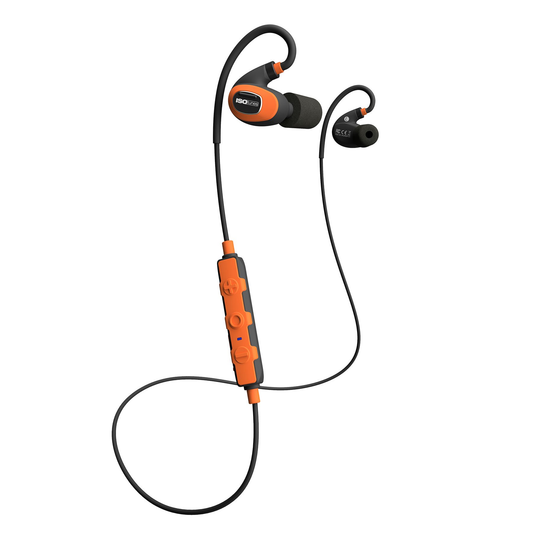 ISOTUNES IT-21 PRO 2.0 Safety Orange 27 dB NRR Wireless Bluetooth Earbuds