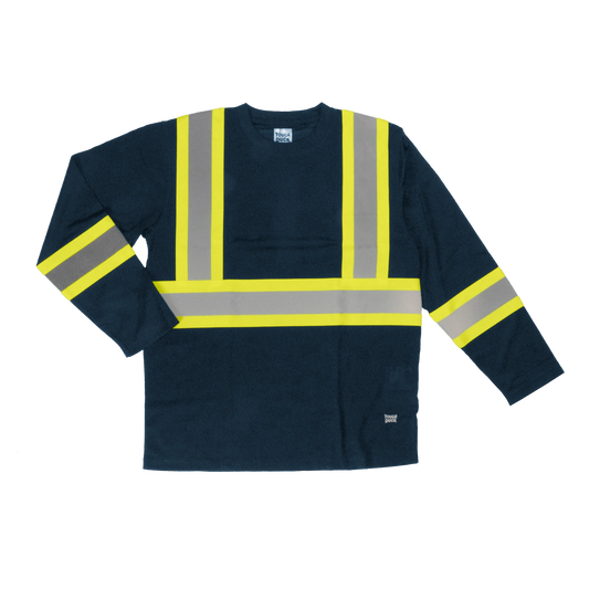 Work King High Visibility Long Sleeve T-Shirt w/ Armband s396  (ST10)