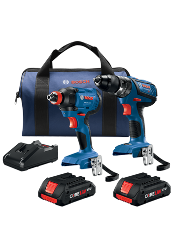 BOSCH  GXL18V-239B25  -  18V COMPACT IMPACT & HAMMER DRILL COMBO KIT