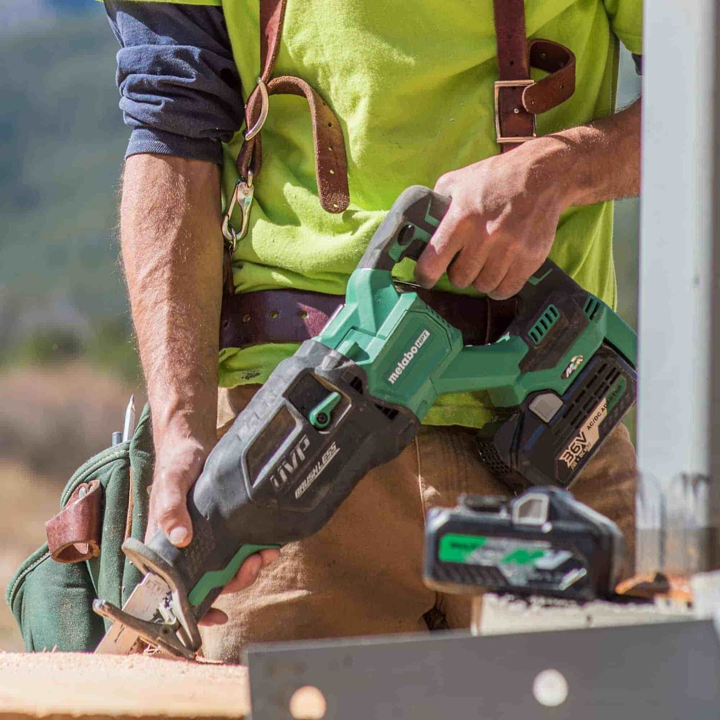 36V MultiVolt Cordless Reciprocating Saw (Tool Body Only) | Metabo HPT CR36DAQ4