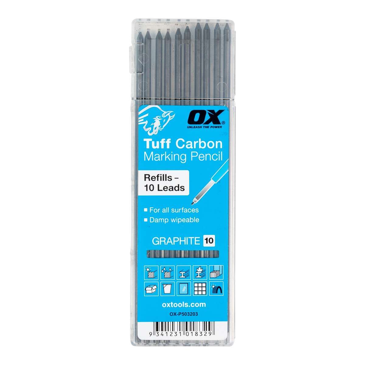 OX-P503203- PRO GRAPHITE TUFF CARBON PENCIL LEADS