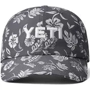 Yeti Floral Print Baseball Caps