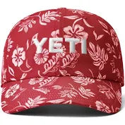 Yeti Floral Print Baseball Caps