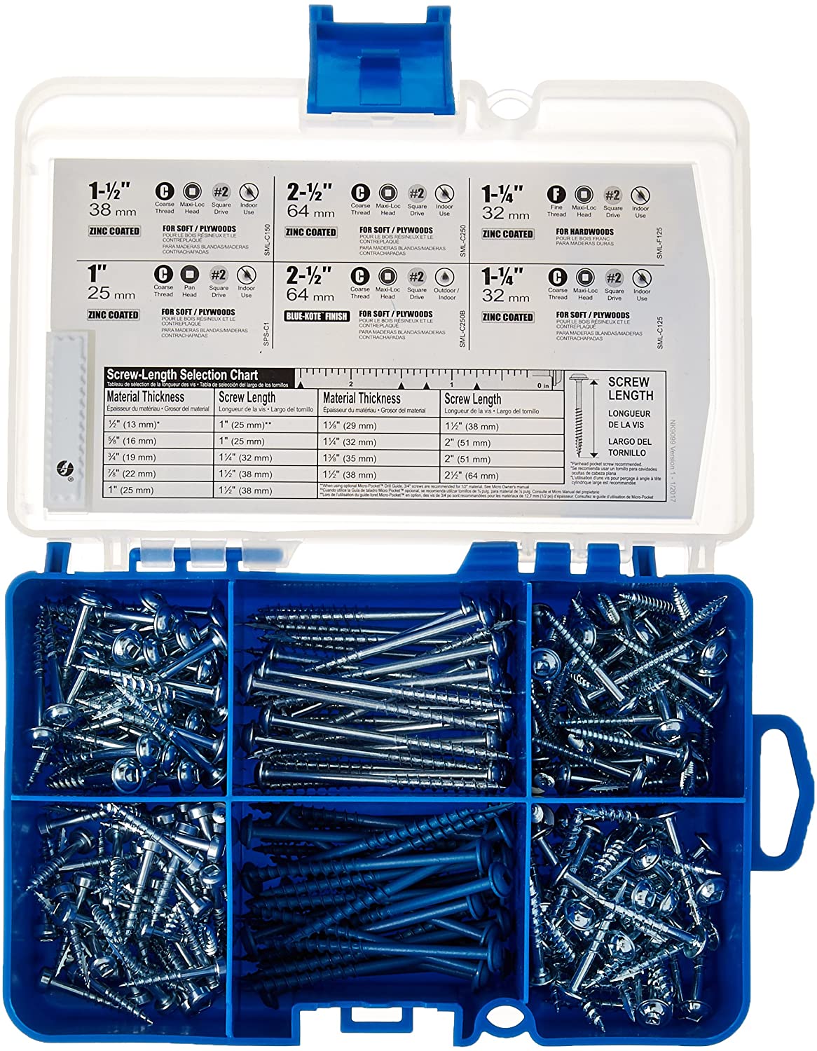 ***Kreg, SK04 Pocket-Hole Screw Starter Kit 13000*