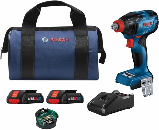 Bosch GDX18V-1860CN 18V Connected-Ready Freak Two-in-One 1/4 in. and 1/2 in. Impact Driver (Bare Tool)